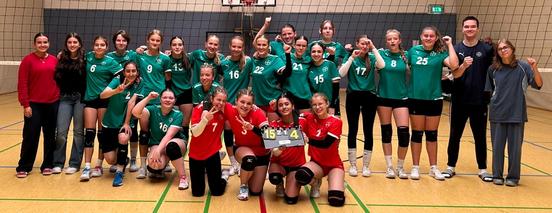 wU18.1 gegen wU18.2-JGD Spieltag01 &copy;2025 SV Bayer